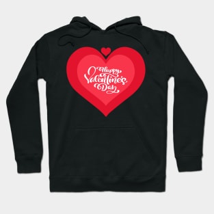 Happy Valentine`s Day. The most beautiful things in the world cannot be seen or even touched. They must be felt with the heart. Hoodie